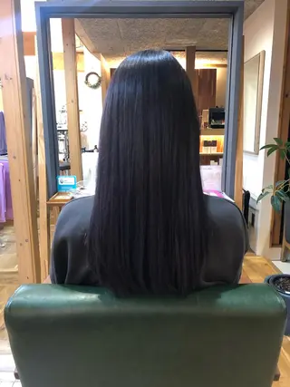 ロング カラー LaciTa hair design所属・吉村 萌のヘアスタイル