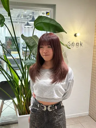 ロング 🐋湊 ゆうき /レイヤーカット🫧のヘアスタイル
