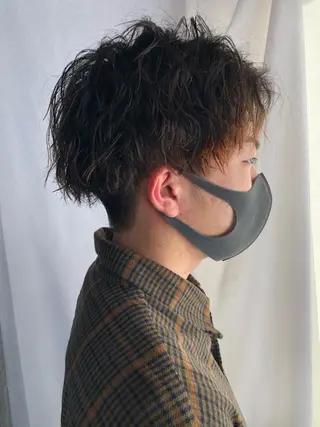 ショート パーマ icon.hakata所属・kazuki iconのヘアスタイル