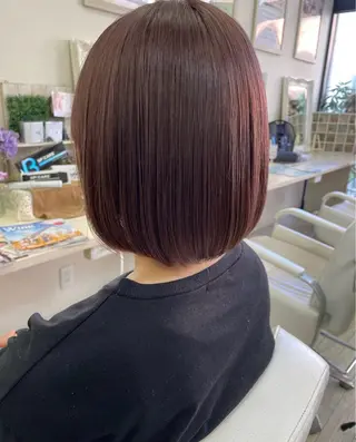 ミディアム カラー 岡山駅西口美容院 HONOKAのヘアスタイル