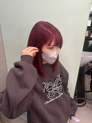 ミディアム カラー 【カラー特化】 Cahoのヘアスタイル