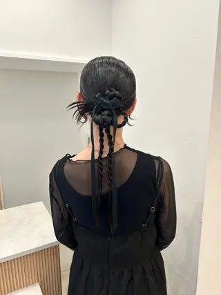 ロング Dityca rst所属・Hirakuni Manakaのヘアスタイル