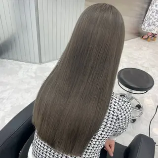 セミロング MOE 福岡韓国ヘア✧︎のヘアスタイル