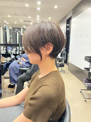 ショート ショート特化 阿部聖のヘアスタイル