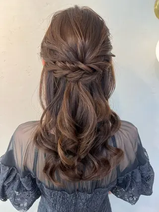 ヘアアレンジ 大人可愛いヘアメイク 💋🧚‍♀️しずかのヘアスタイル