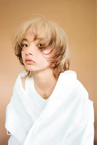 ショート カラー デザイン/レイヤー Kaito🐩/栄のヘアスタイル