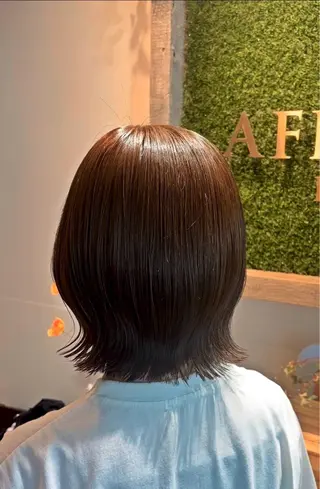 ショート 青山ユイ/ 艶々カラー🩵´-のヘアスタイル