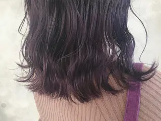 ミディアム ベージュ指名No1 加賀詩織のヘアスタイル