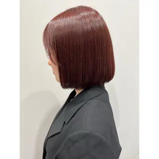 ショート カラー Hair＆Make Allure所属・🦄💓ショートボブ 🦄💓杉浦りなのヘアスタイル