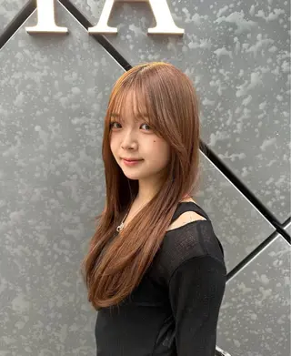 ロング カラー COA GINZA 小野澤駿のヘアスタイル