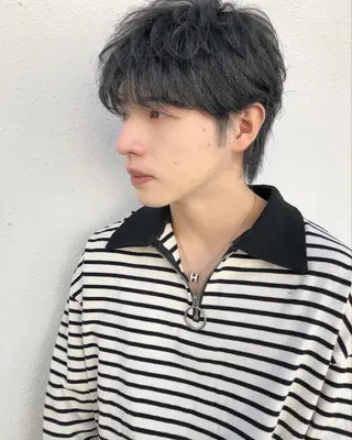 ショート メンズ🍃ナチュラル 韓国風ヘアRENのヘアスタイル