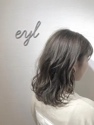 ミディアム カラー eyl ~ｴｲﾙ~所属・赤味消し髪質改善特化 🫧eyl西梅田🫧のヘアスタイル