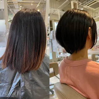 ショート 本田 卓也のヘアスタイル
