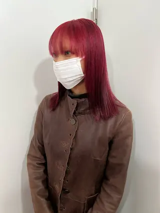 ミディアム 💥ウルフカット デザインあんな💥のヘアスタイル