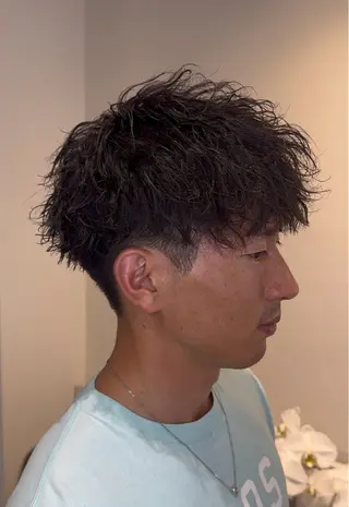 パーマ メンズ vivid所属・麻生誠 メンズ特化❤️‍🔥のヘアスタイル