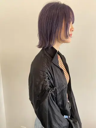 ショート カラー パーマ ヘアアレンジ メンズ キッズ ネイル マツエク・マツパ ショート/ボブ/ パーマ/柏原良亮のヘアスタイル