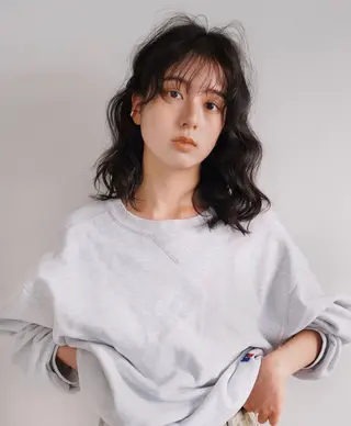 ロング パーマ LOREN/ miuのヘアスタイル