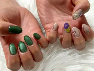 ネイル nail salon HIRUKANAのネイルデザイン