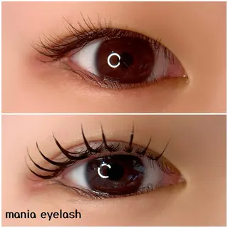 マツエク・マツパ mania所属・eyelash eyebrowsのマツエク・マツパデザイン