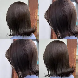 ミディアム カラー ekolu所属・髪質改善・縮毛矯正 特化・ユウシンのヘアスタイル