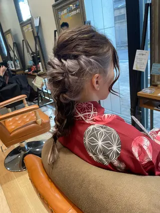 ロング 亀川蓮 Agu hairのヘアスタイル