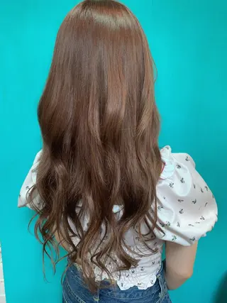 ロング 【髪質改善特化】 新宿/縮毛矯正/セラのヘアスタイル