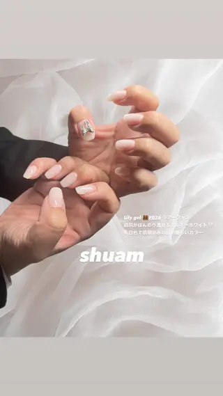 メンズ ネイル 爪ケア/深爪 自爪育成 🐰えむのネイルデザイン