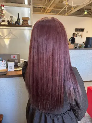 カラー ブリーチ艶カラー KAORI🌼のヘアスタイル