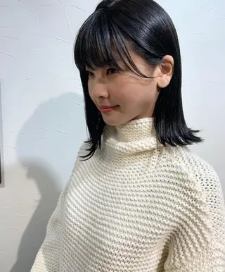 ミディアム カラー ♡ma ki♡のヘアスタイル