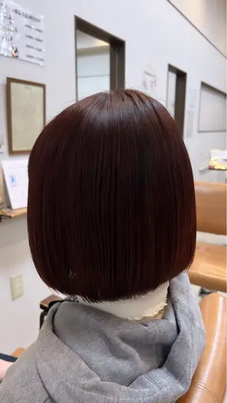 ミディアム カラー 森本 翔大のヘアスタイル