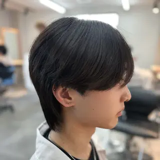 ミディアム メンズカラー/ウルフ マッシュ/千葉/大堰のヘアスタイル