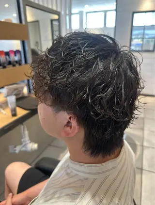 パーマ 福井 美夢のヘアスタイル