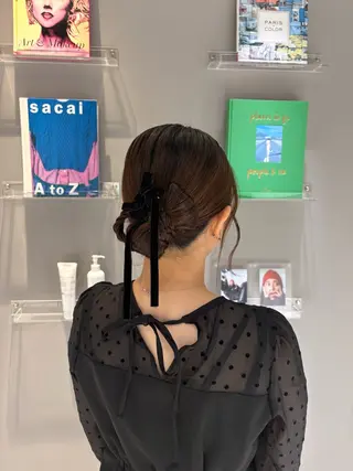 ヘアアレンジ 誰もが憧れる艶髪✨ /アレンジヘア🎀のヘアスタイル