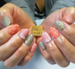 ネイル MALCAnail(マルカネイル)所属・荒木 莉奈のネイルデザイン