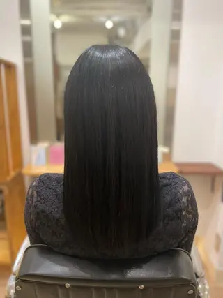 ロング カラー CONTRAST HAIR所属・増子 祐馬のヘアスタイル