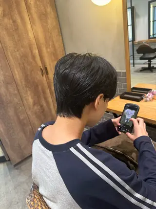 ショート 暖色カラー🤎Red Neo meiのヘアスタイル