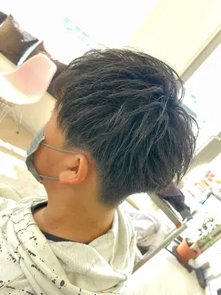 ショート 笠島 雄大のヘアスタイル