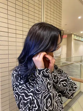 カラー 天王寺 hinataのヘアスタイル