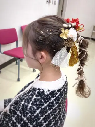 ロング 中野 紹江のヘアスタイル