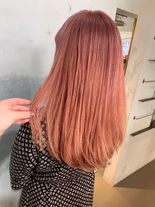 ロング カラー 🍑艶髪✖️暖色系 ✨momoka🍑のヘアスタイル