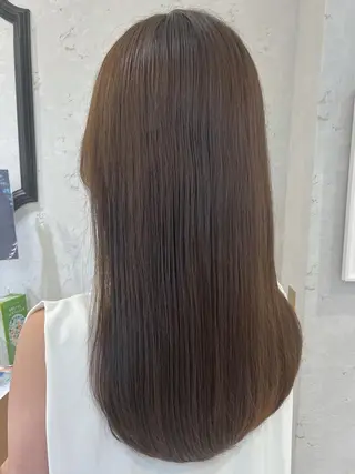 セミロング 産休中2026.4月 復帰予定/野崎華代のヘアスタイル