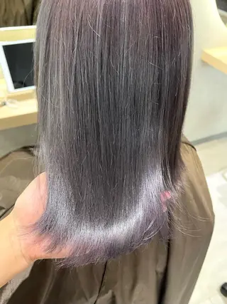 ミディアム Zina博多筑紫口_ aikaのヘアスタイル