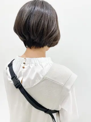 ショート カラー Rubik's 和歌山 2nd所属・小澤正弥/ 縮毛矯正/ショートのヘアスタイル