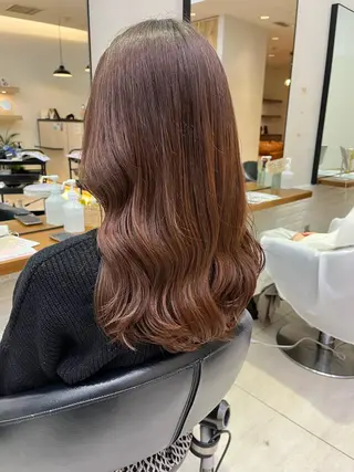 ロング コテ巻き風パーマ🫧 麻尋のヘアスタイル