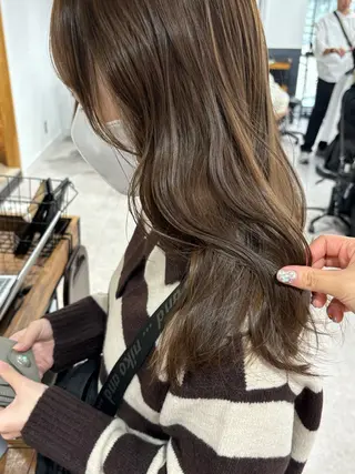 ロング カラー ダブルカラー 🌙chinariのヘアスタイル