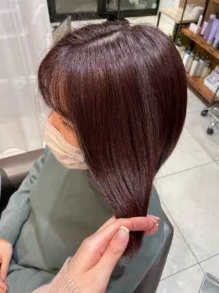 ミディアム NANAHO 湘南台美容室のヘアスタイル