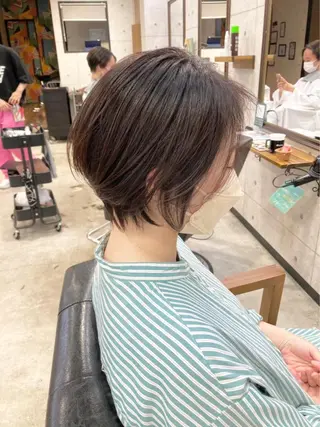 ショート カラー 遠藤沙也加 /レイヤーカットのヘアスタイル