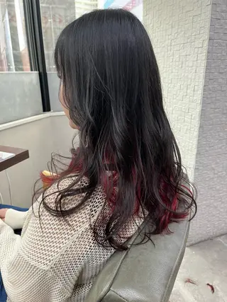 ロング 長内  大明のヘアスタイル