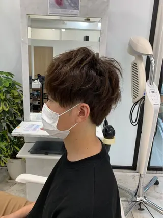 ショート メンズ カラー特化サロン ピリナ相武台前のヘアスタイル