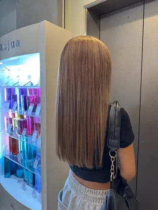 ロング カラー 理想のツヤ髪へ 👼谷山　潮音👼のヘアスタイル